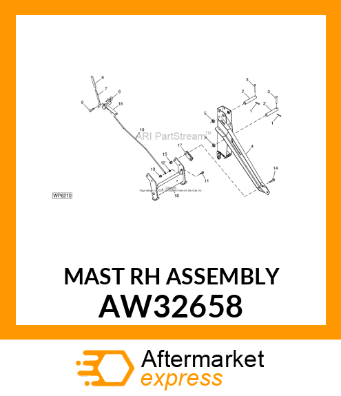 Mast AW32658