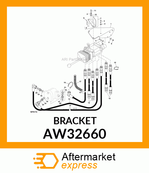 BRACKET ASSEMBLY AW32660