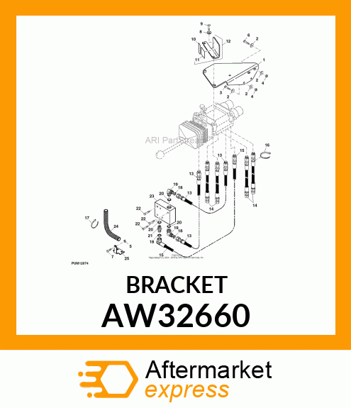 BRACKET ASSEMBLY AW32660