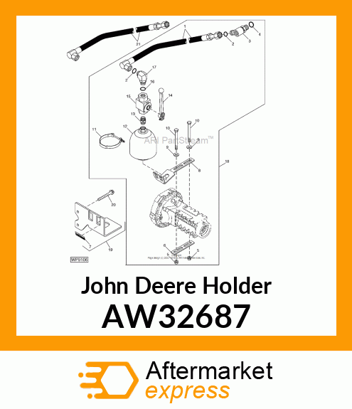 HOLDER ASSEMBLY AW32687