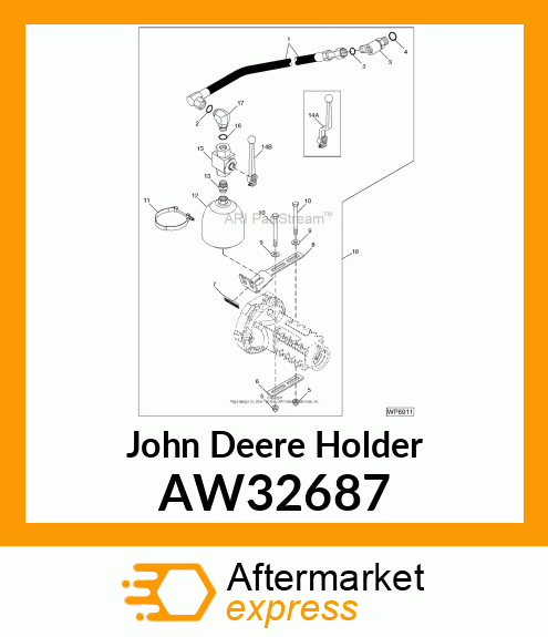 HOLDER ASSEMBLY AW32687