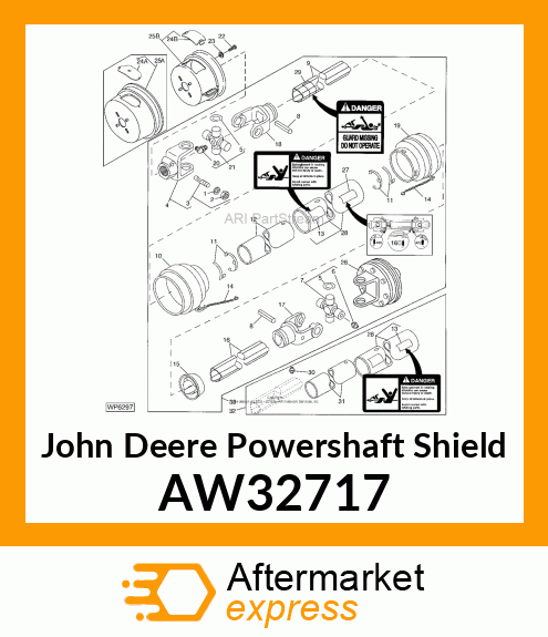 POWERSHAFT SHIELD, SHIELD, GEARBOX AW32717