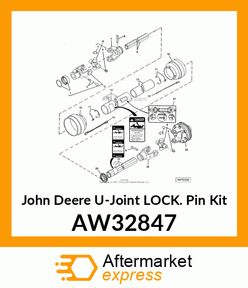 Joint Lock Pin Kit AW32847