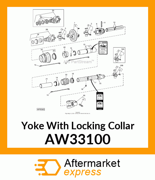 YOKE, 1.375 AW33100