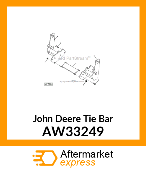 TIE BAR ASSEMBLY AW33249