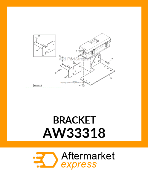 BRACKET ASSEMBLY AW33318