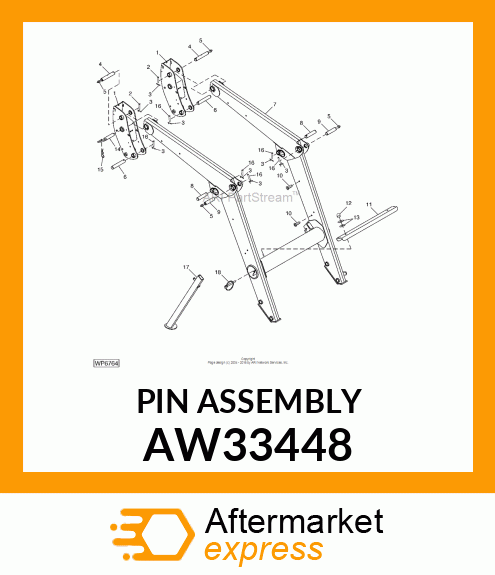 PIN ASSEMBLY AW33448