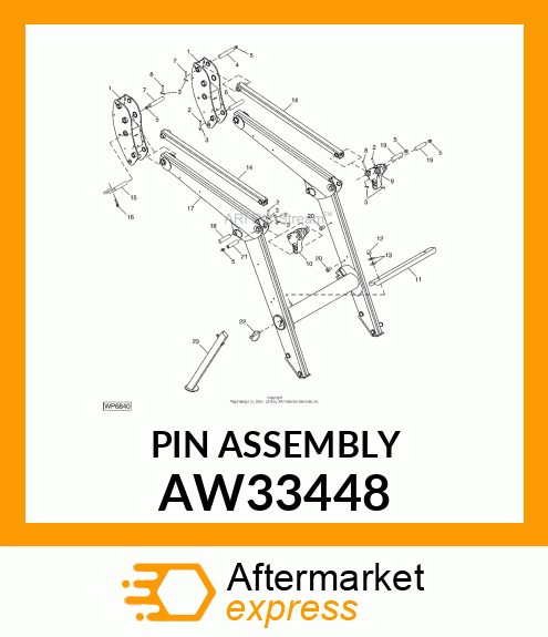 PIN ASSEMBLY AW33448