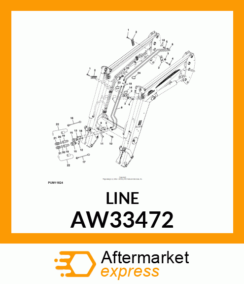 LINE, OIL AW33472