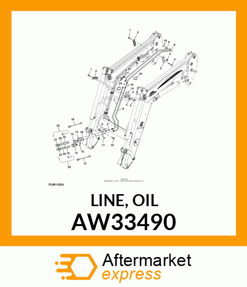 LINE, OIL AW33490