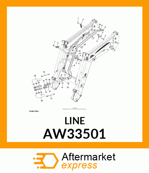 LINE, OIL AW33501