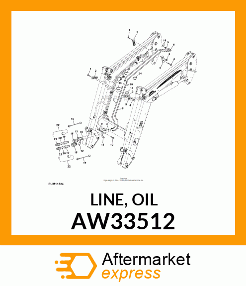 LINE, OIL AW33512