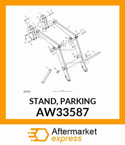 STAND, PARKING AW33587