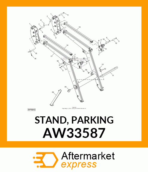 STAND, PARKING AW33587