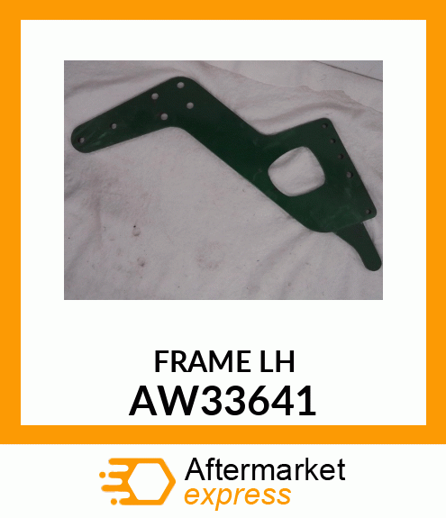 FRAME, HOOD GUARD (LH) AW33641