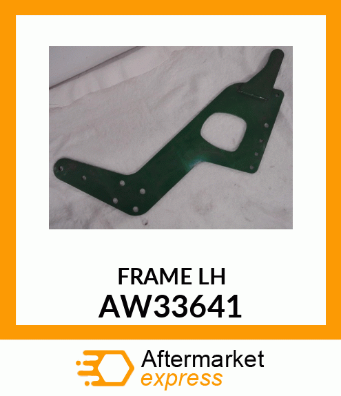 FRAME, HOOD GUARD (LH) AW33641