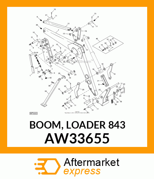 BOOM, LOADER (843) AW33655