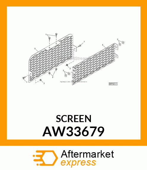 GUARD, GRILLE (LOWER) AW33679