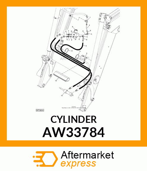 CYLINDER, 32 X 16 AW33784