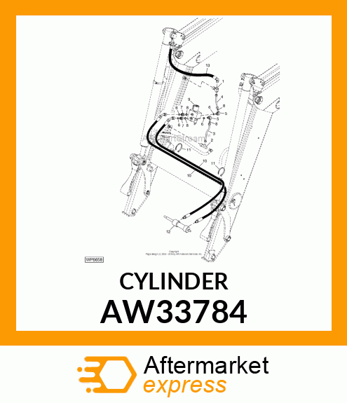 CYLINDER, 32 X 16 AW33784