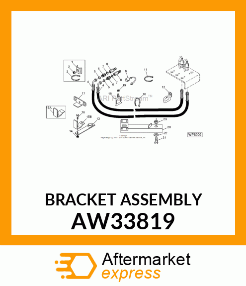 BRACKET ASSEMBLY AW33819