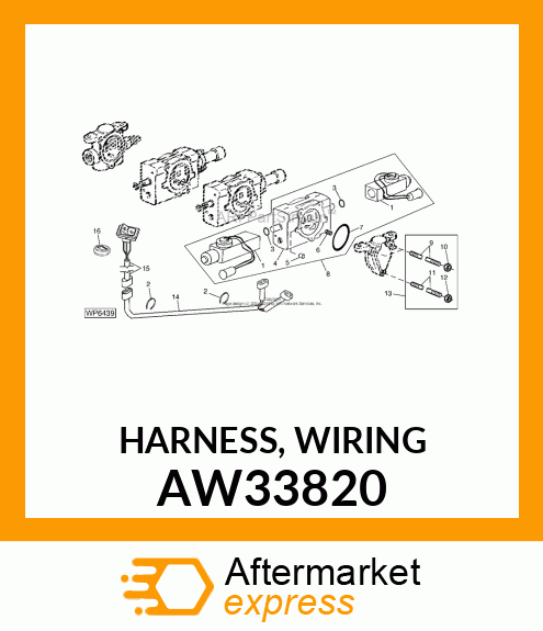 HARNESS, WIRING AW33820