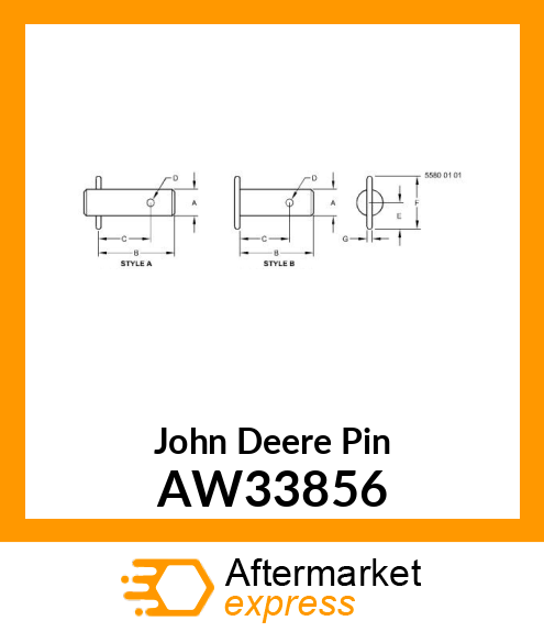PIN ASSEMBLY AW33856