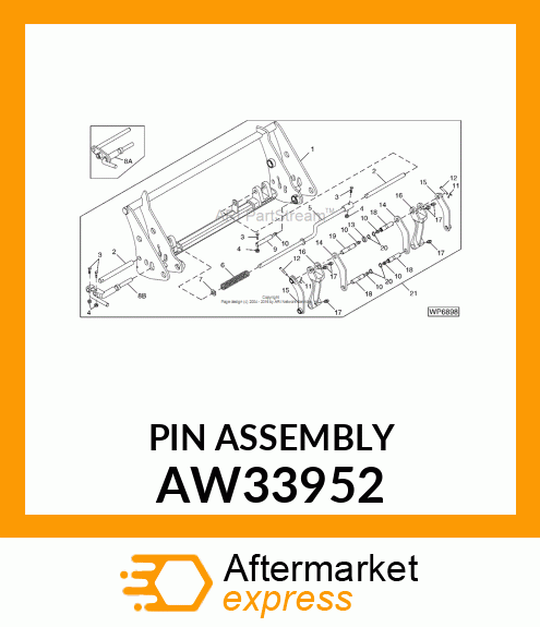 PIN ASSEMBLY AW33952