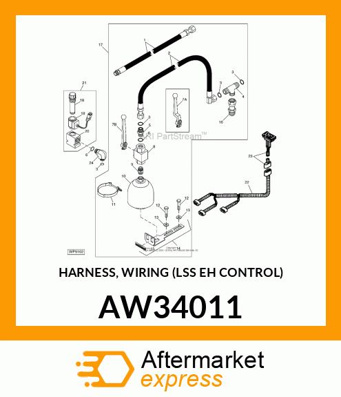HARNESS, WIRING (LSS EH CONTROL) AW34011