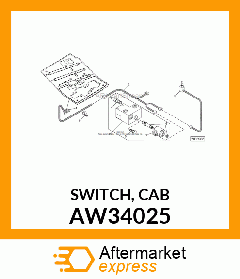 SWITCH, CAB AW34025