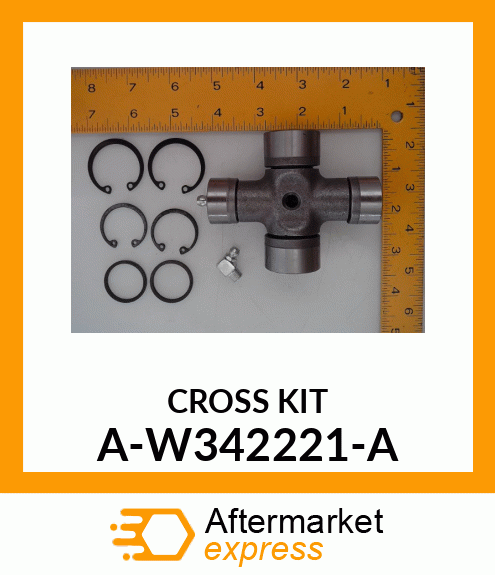 Universal Joint - METRIC KIT - 2480 CV A-W342221-A