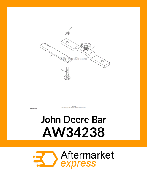 BAR, BAR, BLADE ARM AW34238