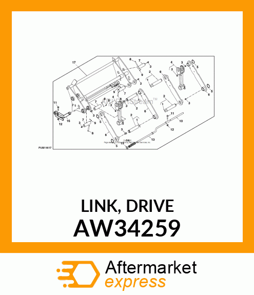 LINK, DRIVE AW34259