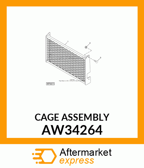 CAGE ASSEMBLY AW34264