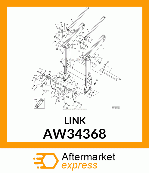 LINK, DRIVE (RH) AW34368