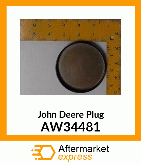 PLUG, SEAL, OIL AW34481