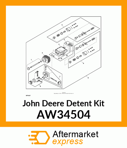 KIT, FLOAT DETENT AW34504