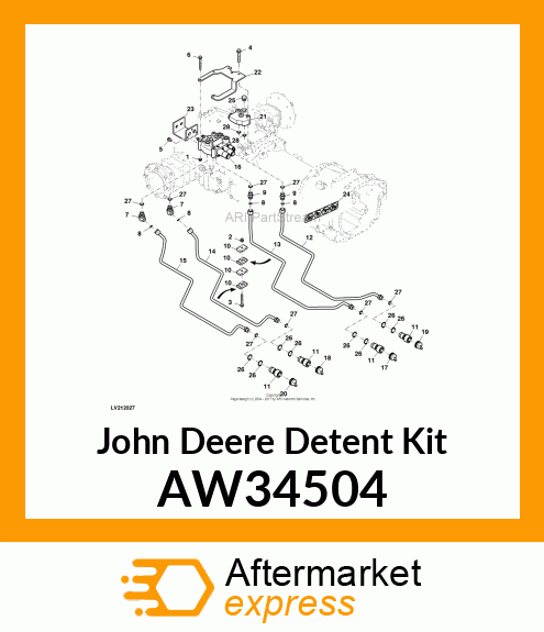 KIT, FLOAT DETENT AW34504