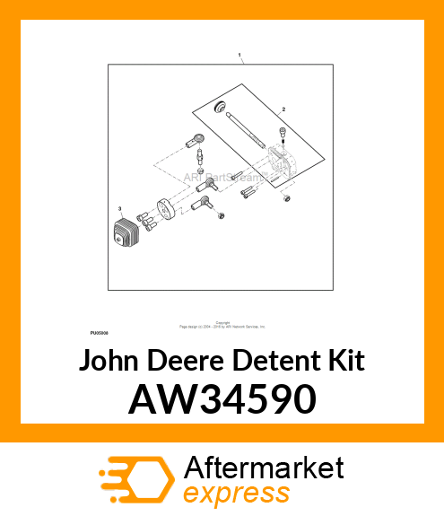 KIT, FLOAT DETENT (BOOM SECTION) AW34590