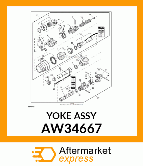 YOKE, 1 AW34667