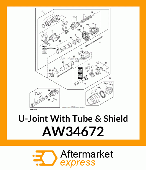 Joint With Tube amp; Shield AW34672