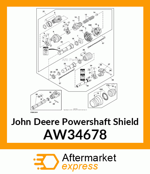 SHIELD TUBE,INNER AW34678