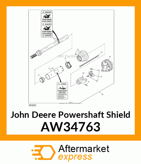 POWERSHAFT SHIELD, SHIELD, POWERSHA AW34763