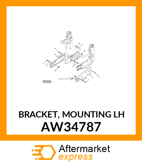 BRACKET AW34787