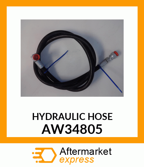 HOSE, HYDRAULIC (9.52 X 1850 MM) AW34805