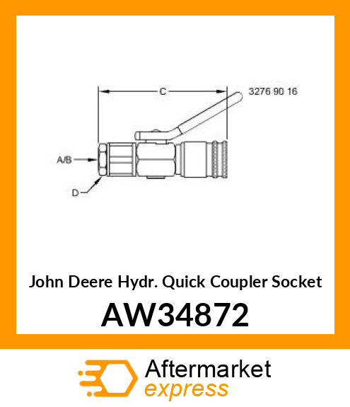 COUPLER ASSEMBLY AW34872