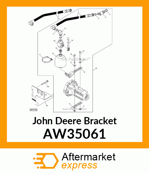 BRACKET ASSEMBLY AW35061