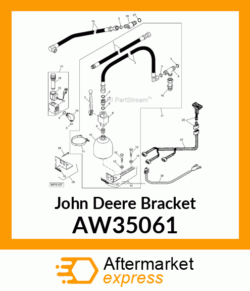 BRACKET ASSEMBLY AW35061