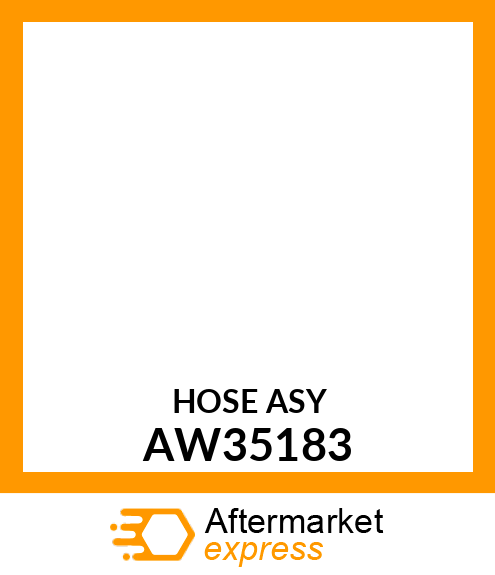 HOSE, HYDRAULIC, W/TRANSFER TUBE AW35183