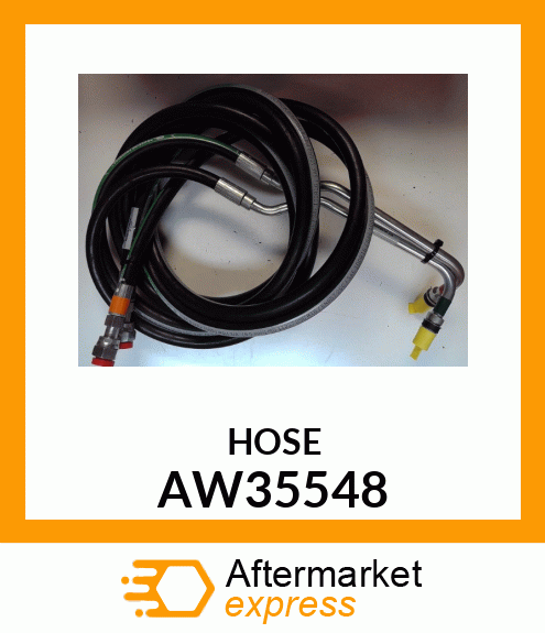 HYDRAULIC HOSE W/ TRANSFER TUBE AW35548